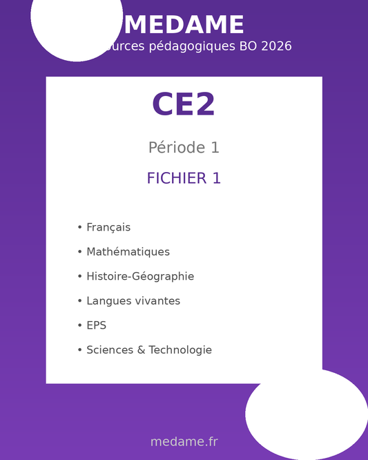 CE2 — Fichier 2 — Ateliers Autonomes — Année complète