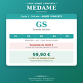 Grande Section — Fichier 1 — Programmation et Ressources — Année complète