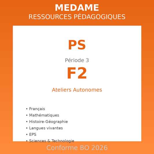 PS - F2 - Période 3